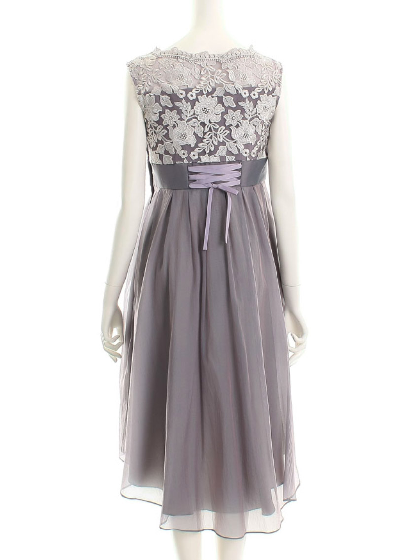 留袖リメイクワンピース❣️花車 一部刺繍 着丈116 着物リメイク＊牡丹