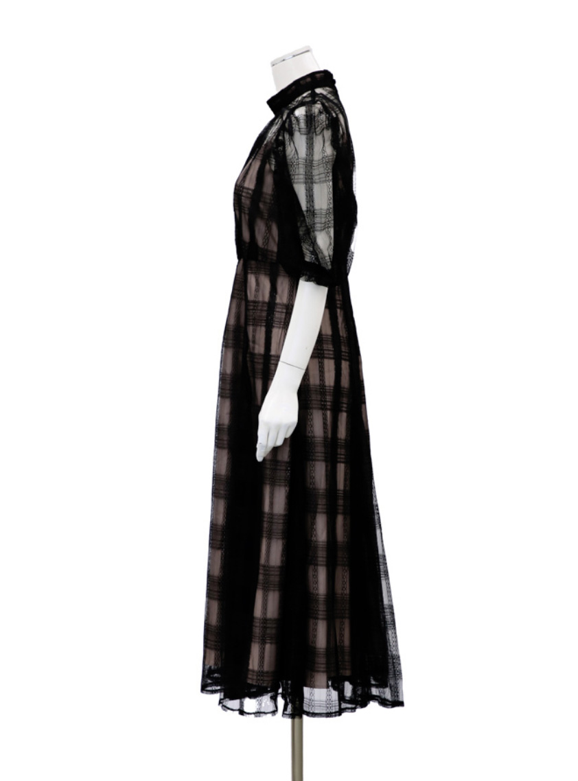 3/20まで！最終値下げ！！【ルルウィルビー】ランバスチェックワンピース 3/20まで！最終値下げ！！【ルルウィルビー】ランバスチェックワンピース