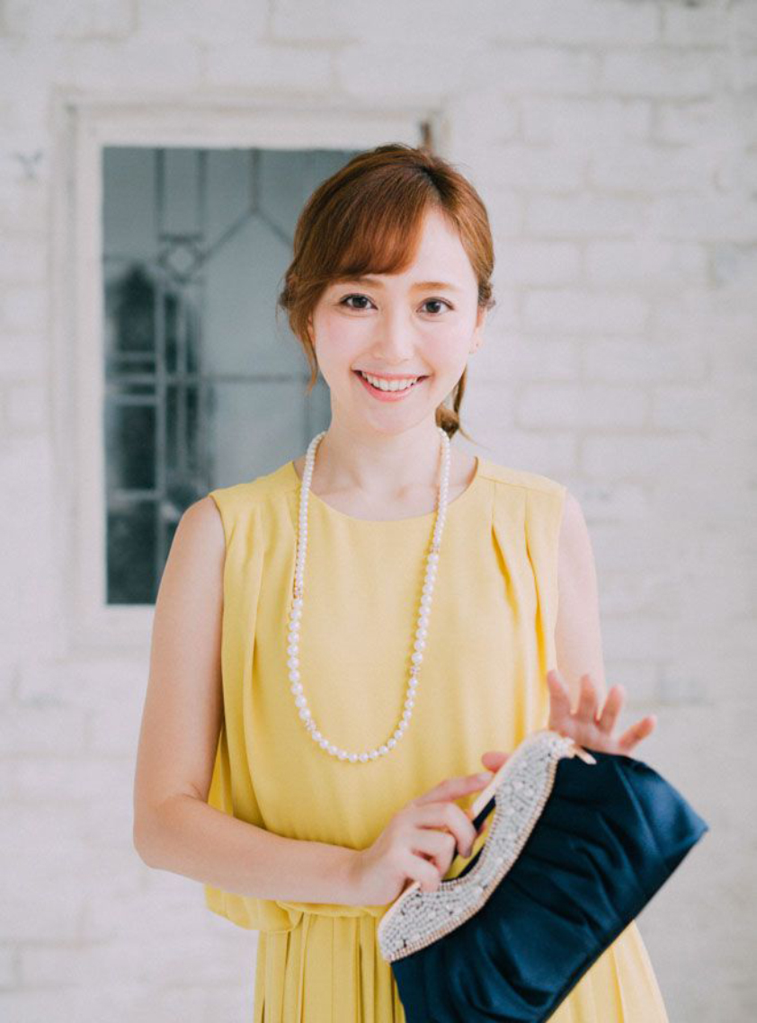 ノースリーブプリーツスカートロングワンピース｜結婚式パーティ