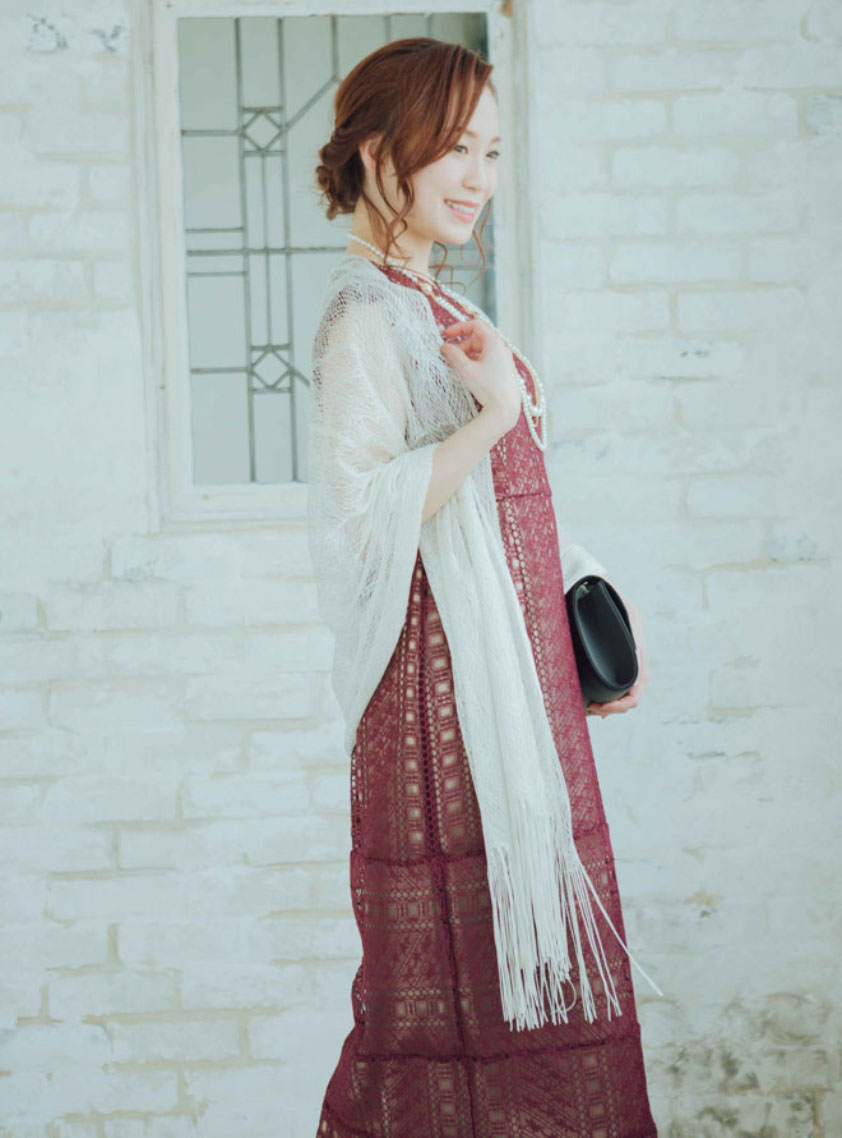 ニットラメストール（縦68cm×横220cm）｜結婚式パーティのレンタル