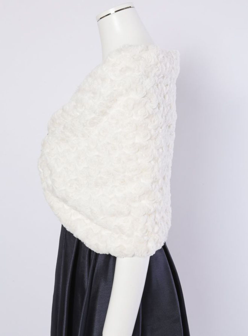 lea clement フランス製 リバーシブル ファースヌード lea clement フランス製 リバーシブル ファースヌード