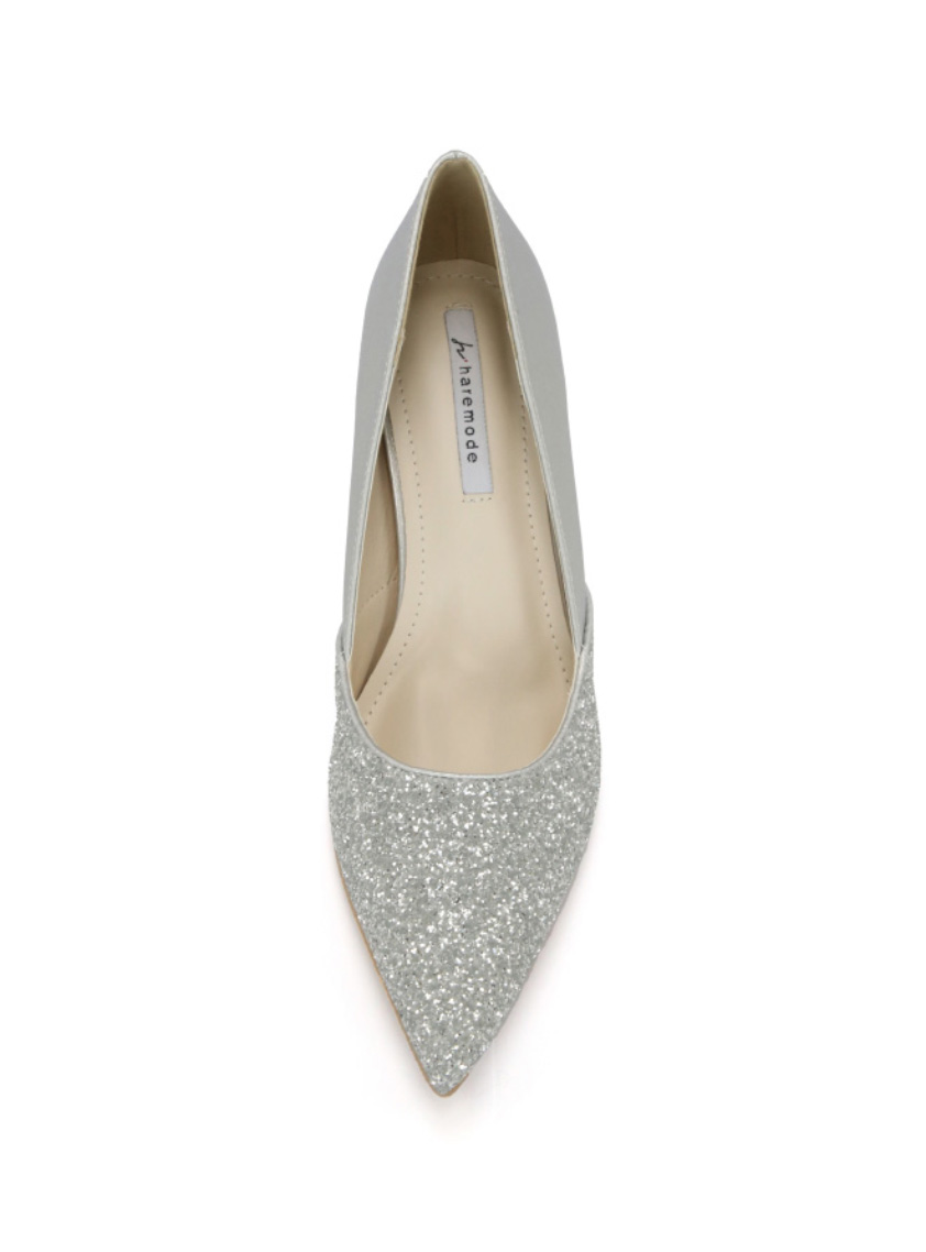 Bibiy luna グリッターパンプス 未使用品 Christian Louboutin パンプス グリッター シルバー 25.0cm