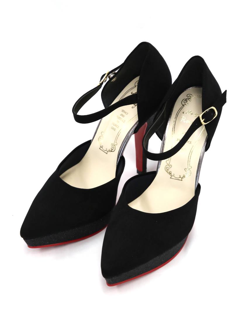 日本製】アウトソールラメハイヒールパンプス｜結婚式パーティの