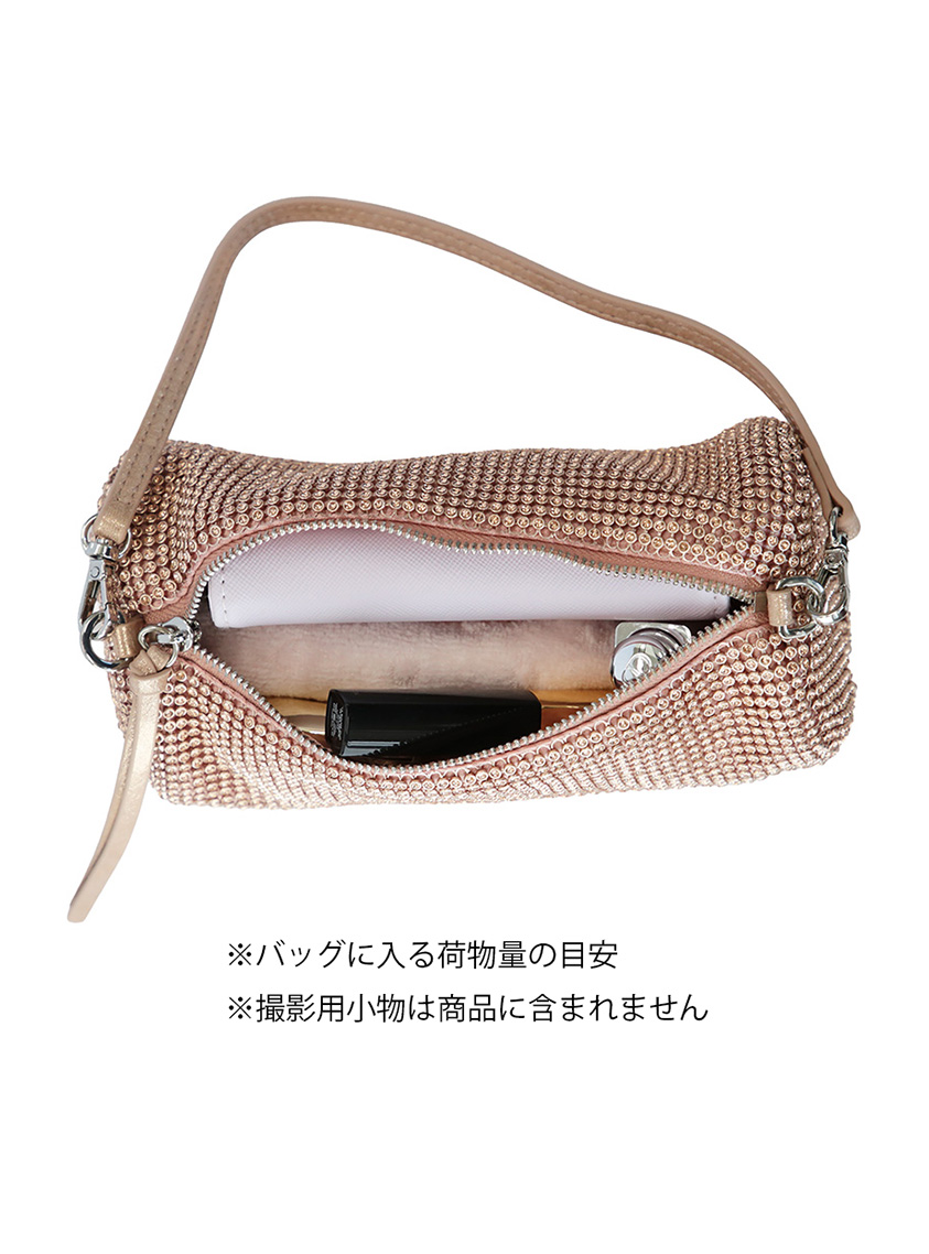 SNIDEL】ビジュースラウチーミニバッグ｜結婚式パーティのレンタル