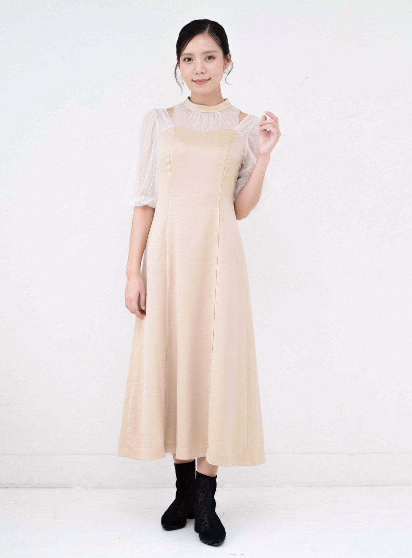 イスタンテビンテージワンピース WEB＆一部店舗限定】LightVintageSatin ワンピース(508388313